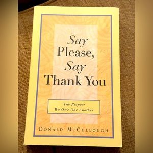 Say Please, Say Thank You paperback book